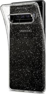 Spigen Etui Spigen Liquid Crystal Glitter do Samsung Galaxy S10 Quartz + Folia sgp uniwersalny 4