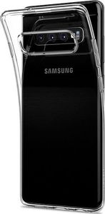 Spigen Etui Spigen Liquid Crystal do Samsung Galaxy S10 Clear + Folia Neo Flex uniwersalny 3