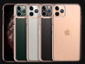 Spigen Etui Spigen Ultra Hybrid do Apple iPhone 11 Pro Rose Crystal + Szkło Alogy uniwersalny 2