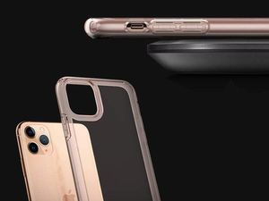 Spigen Etui Spigen Ultra Hybrid do Apple iPhone 11 Pro Rose Crystal + Szkło Alogy uniwersalny 5
