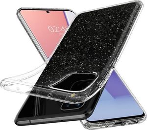 Spigen Etui Spigen Liquid Crystal Glitter do Samsung Galaxy S20 Plus Crystal + 2x Folia Neo uniwersalny 2