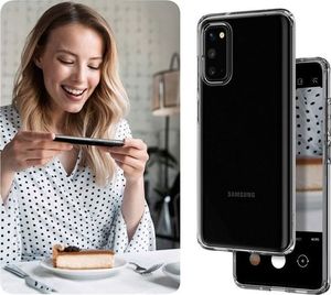 Spigen Etui Spigen Liquid Crystal do Galaxy S20 Plus Crystal Clear + 2x Folia Neo uniwersalny 7