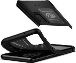 Spigen Etui Spigen Slim Armor do Samsung Galaxy S20 Plus Black + 2x Folia Neo uniwersalny 2