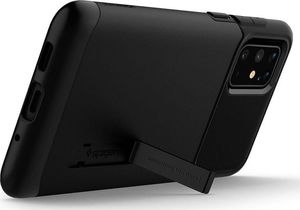 Spigen Etui Spigen Slim Armor do Samsung Galaxy S20 Plus Black + 2x Folia Neo uniwersalny 3