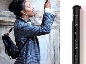 Spigen Etui Spigen Rugged Armor do Galaxy Note 10 Plus Matte Black + Folia ochronna Alogy uniwersalny 6