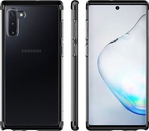 Spigen Etui Spigen Neo Hybrid NC do Samsung Galaxy Note 10 Black + Folia ochronna Alogy uniwersalny 2