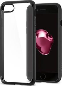 Spigen Etui Spigen Ultra Hybrid 2 Apple iPhone 7/8/SE 2020 Black + Szkło Alogy uniwersalny 5