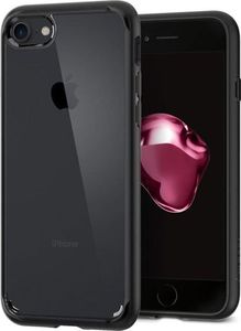 Spigen Etui Spigen Ultra Hybrid 2 Apple iPhone 7/8/SE 2020 Black + Szkło Alogy uniwersalny 6