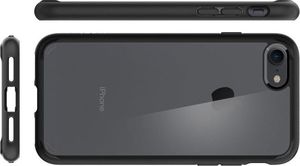 Spigen Etui Spigen Ultra Hybrid 2 Apple iPhone 7/8/SE 2020 Black + Szkło Alogy uniwersalny 9
