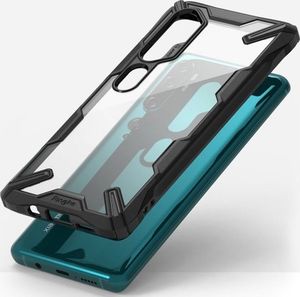Ringke Etui Ringke Fusion X do Xiaomi Mi Note 10/ Note 10 Pro/ CC9 Pro Black + 2x Folia Ringke uniwersalny 3