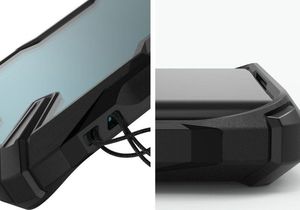 Ringke Etui Ringke Fusion X do Xiaomi Mi Note 10/ Note 10 Pro/ CC9 Pro Black + 2x Folia Ringke uniwersalny 5