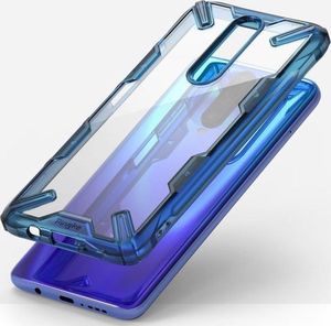 Ringke Etui Ringke Fusion X do Xiaomi Mi 10T/ Redmi K30/ Poco X2 Space Blue + 2x Folia Ringke uniwersalny 3