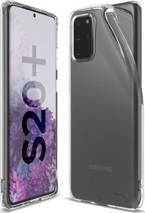 Ringke Etui Ringke Air do Samsung Galaxy S20 Plus Clear + 2x Folia Ringke uniwersalny 2