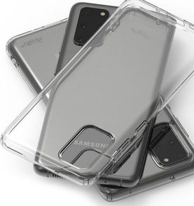 Ringke Etui Ringke Air do Samsung Galaxy S20 Plus Clear + 2x Folia Ringke uniwersalny 4