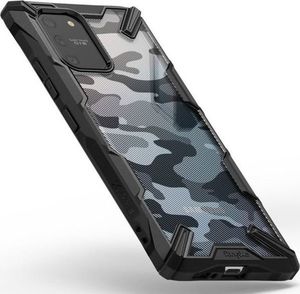 Ringke Etui Ringke Fusion X do Samsung Galaxy S10 Lite Camo Black + Szkło 3mk uniwersalny 4