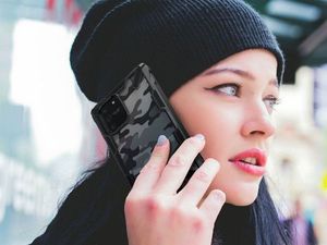 Ringke Etui Ringke Fusion X do Samsung Galaxy S10 Lite Camo Black + Szkło 3mk uniwersalny 7