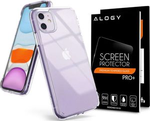 Ringke Etui Ringke Fusion do Apple iPhone 11 Clear + szkło alogy uniwersalny 8
