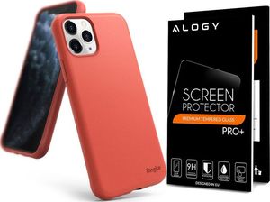 Ringke Etui Ringke Air S do Apple iPhone 11 Pro Max Coral + szkło alogy uniwersalny 9