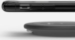 Ringke Etui Ringke Air do Apple iPhone 11 Pro Max Smoke Black + szkło alogy uniwersalny 7