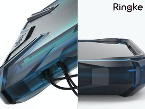 Ringke Etui Ringke Fusion X do Xiaomi Redmi Note 8 Pro Space Blue + Szkło 3mk uniwersalny 4