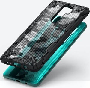 Ringke Etui Ringke Fusion X do Xiaomi Redmi Note 8 Pro Camo Black + Szkło 3mk uniwersalny 3