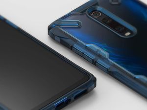 Ringke Etui Pancerne Ringke Fusion X do Xiaomi Mi 9T/ Redmi K20 Space blue + Szkło Alogy uniwersalny 4