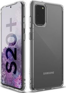 Ringke Etui Ringke Fusion do Samsung Galaxy S20 Plus Clear + 2x Folia Ringke uniwersalny 2