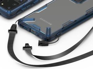 Ringke Etui Ringke Fusion X do Samsung Galaxy S20 Ultra Space Blue + 2x Folia Ringke uniwersalny 5