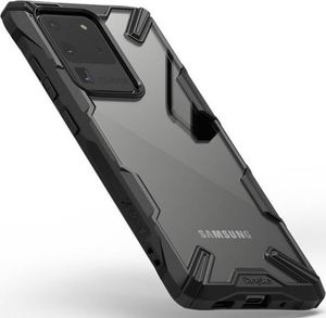 Ringke Etui Ringke Fusion X do Samsung Galaxy S20 Ultra Black + 2x Folia Ringke uniwersalny 4