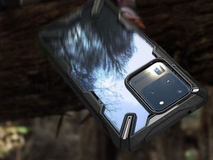 Ringke Etui Ringke Fusion X do Samsung Galaxy S20 Ultra Black + 2x Folia Ringke uniwersalny 8