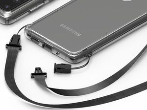 Ringke Etui Ringke Fusion do Samsung Galaxy S20 Ultra Clear + 2x Folia Ringke uniwersalny 4