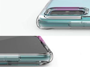 Ringke Etui Ringke Fusion do Samsung Galaxy A51 Ultra Clear + Szkło Alogy uniwersalny 4