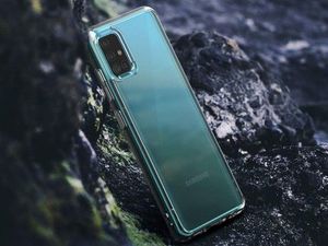 Ringke Etui Ringke Fusion do Samsung Galaxy A51 Ultra Clear + Szkło Alogy uniwersalny 5