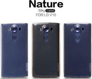 Nillkin ETUI NILLKIN NATURE SILIKON 0.6MM LG V10 Gray uniwersalny 2