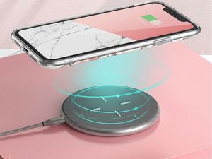 Supcase Etui Supcase Cosmo Lite do Apple iPhone 11 Marble Pink + Szkło Alogy uniwersalny 4