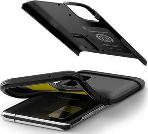 Spigen Etui Spigen Tough Armor do Samsung Galaxy S20 Black + 2x Folia Neo uniwersalny 3