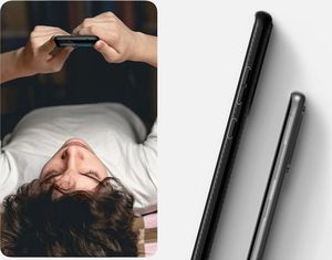 Spigen Etui Spigen Liquid Air do Samsung Galaxy S20 Plus Matte Black + 2x Folia Neo uniwersalny 5