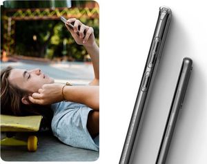 Spigen Etui Spigen Liquid Crystal do Samsung Galaxy S20 Crystal Clear + 2x Folia Neo uniwersalny 5