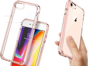 Spigen Etui Spigen Ultra Hybrid 2 Apple iPhone 7/8 Rose Crystal + Szkło alogy uniwersalny 12