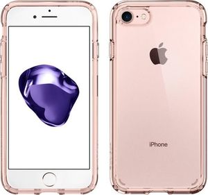 Spigen Etui Spigen Ultra Hybrid 2 Apple iPhone 7/8 Rose Crystal + Szkło alogy uniwersalny 4