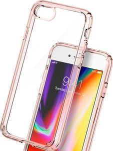 Spigen Etui Spigen Ultra Hybrid 2 Apple iPhone 7/8 Rose Crystal + Szkło alogy uniwersalny 6