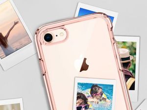 Spigen Etui Spigen Ultra Hybrid 2 Apple iPhone 7/8 Rose Crystal + Szkło alogy uniwersalny 9