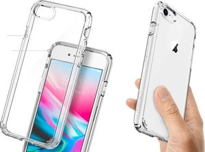 Spigen Etui Spigen Ultra Hybrid 2 Apple iPhone 7/8/SE 2020 Crystal Clear + Szkło alogy uniwersalny 2