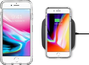 Spigen Etui Spigen Ultra Hybrid 2 Apple iPhone 7/8/SE 2020 Crystal Clear + Szkło alogy uniwersalny 3