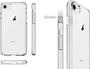 Spigen Etui Spigen Ultra Hybrid 2 Apple iPhone 7/8/SE 2020 Crystal Clear + Szkło alogy uniwersalny 4