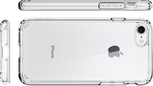 Spigen Etui Spigen Ultra Hybrid 2 Apple iPhone 7/8/SE 2020 Crystal Clear + Szkło alogy uniwersalny 9