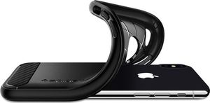 Spigen Etui Spigen Rugged armor Apple iPhone X / Xs + Szkło sgp Glas.tR uniwersalny 4
