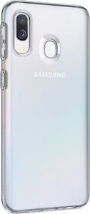 Spigen Etui Spigen Liquid Crystal do Samsung Galaxy A40 Clear + Szkło 3mk uniwersalny 3