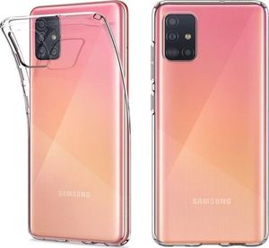 Spigen Etui Spigen Liquid Crystal do Samsung Galaxy A71 Crystal Clear + Szkło Alogy uniwersalny 4