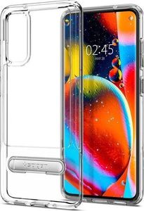 Spigen Etui Spigen Slim Armor Essential S do Samsung Galaxy S20 Crystal Clear + 2x Folia Neo uniwersalny 2